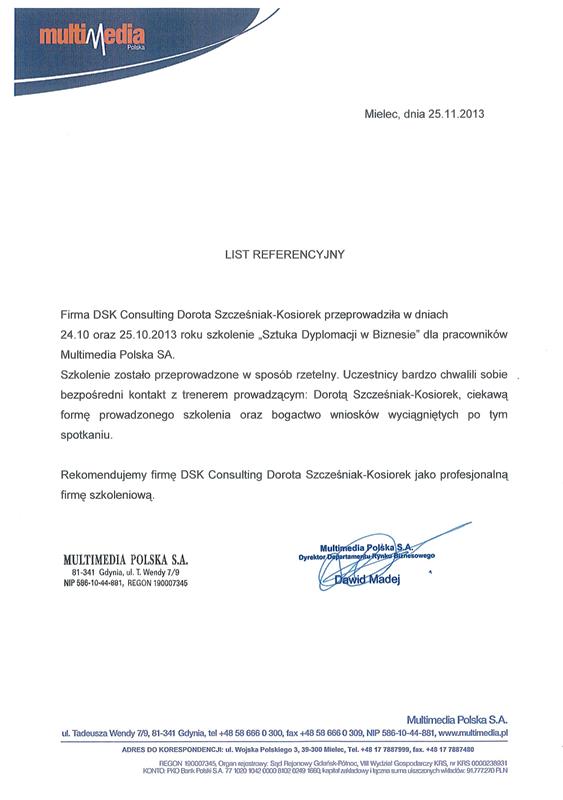 Sztuka Dyplomacji w biznesie - DSK Experts